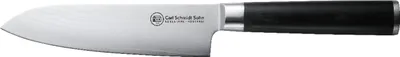 Image de Couteau Santoku damassé acier inoxydable 18 cm KONSTANZ CS-071288