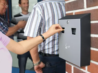 Productafbeelding van WEDO wandwasmachine, compact, 3,1 liter inhoud, gemaakt van staalplaat