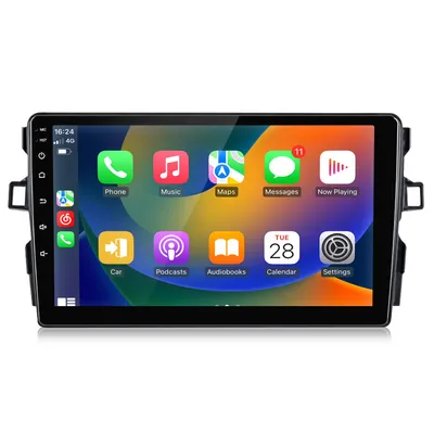 Produktbild von 9 Zoll 2+64G Andriod13 carplay Autoradio für Totota Auris E150 2006-2012 RDS DSP DAB+FM 2DIN 4Kern SWC