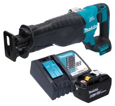 Produktbild von Makita DJR 187 Z Akku Reciprosäge Säbelsäge 18 V Brushless + 1x Akku 9,0 Ah + Ladegerät