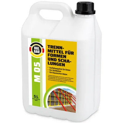 Produktbild von Trennmittel 5L für Schalungen Formentrennmittel für Gips Beton Mörtel Schalungsöl M05