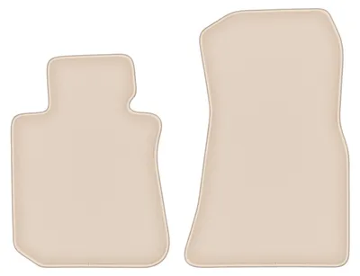 Produktbild von DURBAN Beige Velours-Fußmatten vorne für BMW i4 G26 (2021-2022)