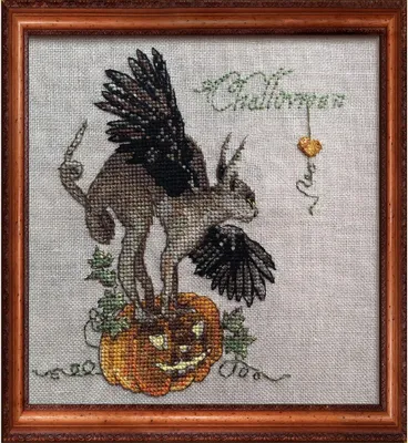 Immagine prodotto di Schema per il conteggio del punto croce Nimue "Halloween", 143G