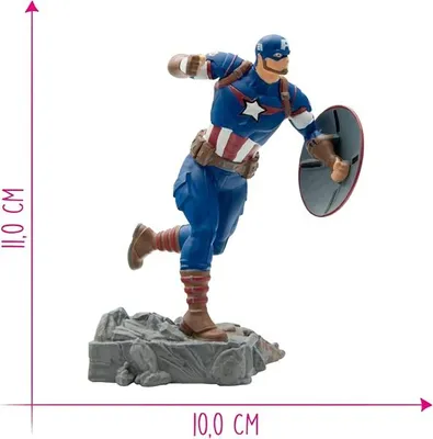 Produktbild von Bullyland 11335 - Marvel Captain America - Neu