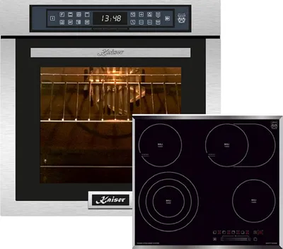 Produktbild von Herd Set/ Kaiser EH 6306 R / Einbaubackofen + Elektrokochfeld KCT 6715 F