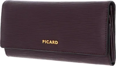 Produktbild von PICARD Leder Geldbörse Calais 1 Flap Wallet Vino violett