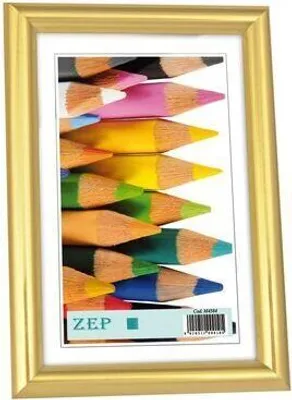 Produktbild von Kunststoffrahmen Ledana gold 13x18