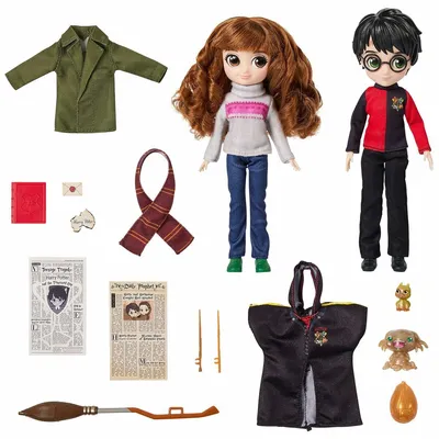 Zdjęcie produktu dla Wizarding World 6067350, Lalka modowa, Mężczyzna i Kobieta (zestaw), 6 lat(a), Chłopak, dziewczyna, 254 mm, 400 g