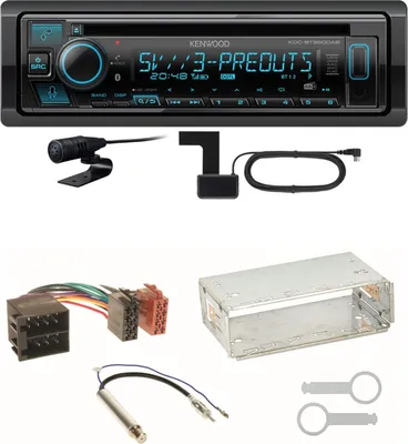 Produktbild von Kenwood KDC-BT960DAB Bluetooth DAB USB Einbauset für Seat Ibiza 6L Arosa Cordoba