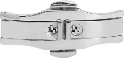 Produktbild von Uhrenarmband-Faltschließe mit Doppeldruckknopf, Edelstahl 304