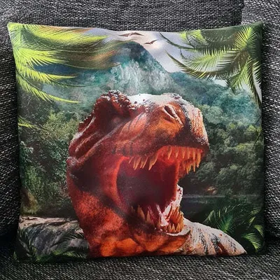Produktbild von Kissenbezug Dinosaurier - Tyrannosaurus Rex - 45cm x 45cm