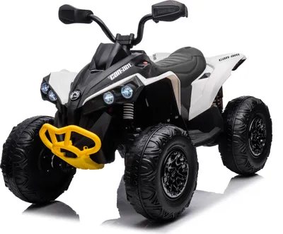 Produktbild von FINOOS Kinderquad Kinder Elektro-Quad, CAM-AM RENEGADE 24V Elektroauto Kinderfahrzeug für Kinder (Weiß)