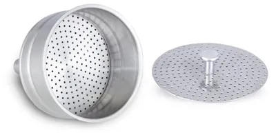 Kaffeetrichterfilter Edelstahl mit Reduzierstück, 4 Tassen