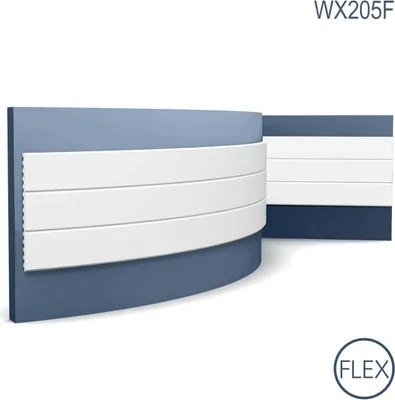 Produktbild von Orac Decor WX205F flexibles Wandpaneel Wandvertäfelung Akustikpaneel Stuck 2 m