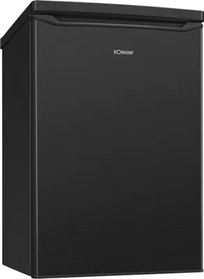 Produktbild von Bomann Kühlschrank mit Gefrierfach | 109L | 2 Ablagen | mit 4-Sterne Gefrierfach | mit Obst- und Gemüsefach | KS 7251 schwarz