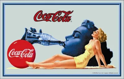 Produktbild von KS253 Coca Cola - Enjoy - Bedruckter Spiegel
