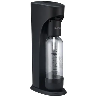 Produktbild von Orion AquaDream Wassersprudler Trinkwassersprudler zum Aufsprudeln von Wasser Kohlensäure für Wasser Siphonflasche schwarz