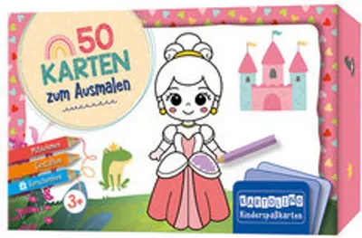 Obrázok produktu pre 50 kariet na vyfarbenie - Magic world