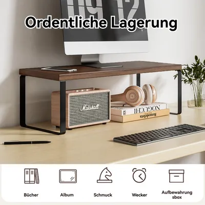 Mtrgdn Holz-Schild 12.7x12.7 Cm – Schreibtisch-Deko Mit Inspirierenden Zitaten, Aus Natürlichem Holz