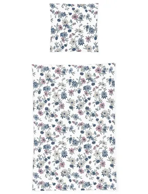 Immagine prodotto di Set di biancheria da letto Irisette seersucker Easy 8442 multi 155 x 220 cm 1 federa 80x80 cm