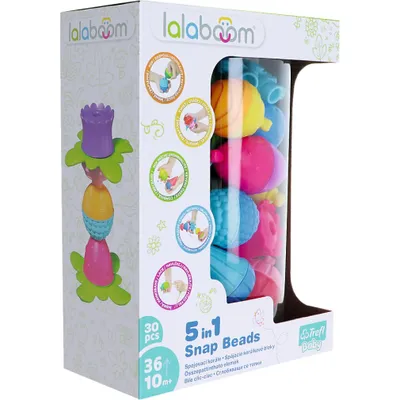 Immagine prodotto di Lalaboom Baby Montessori Gioco Di Sviluppo 30 Pezzi