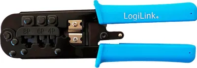 Image de Pince Sertir Rj45/rj11 Sertissage Et Dénudage Réseau Tout-en-un - Logilink