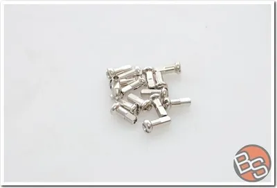 Produktbild von DT Swiss vernickelter Messingnippel 12 mm