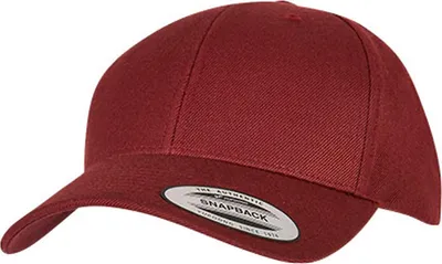 Produktbild von FLEXFIT 6789M | Premium Curved Visor Snapback Cap - Farbe: Maroon - Größe: One Size