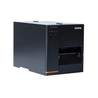 Produktbild von Brother TJ-4020TN - Etikettendrucker - Thermodirekt / Thermotransfer - Rolle (12 cm) - 203 dpi - bis zu 254 mm/Sek. - USB 2.0, LAN, seriell, USB-Host