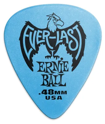 Produktbild von Plektren Gitarrenplektron - 1,0 mm - Delrin - Lila - 12 Stück