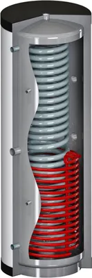 Produktbild von Environ Hygiene-Pufferspeicher 600 Liter mit 1 Wärmetauscher