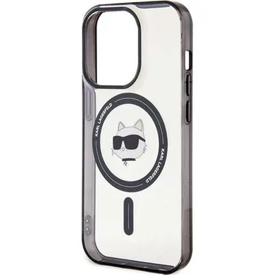 Obrázok produktu pre KARL LAGERFELD IML Ikonik Magsafe puzdro pre iPhone 15 Pro Max 6,7 palca priehľadné KLHMP15XHCHNOTK