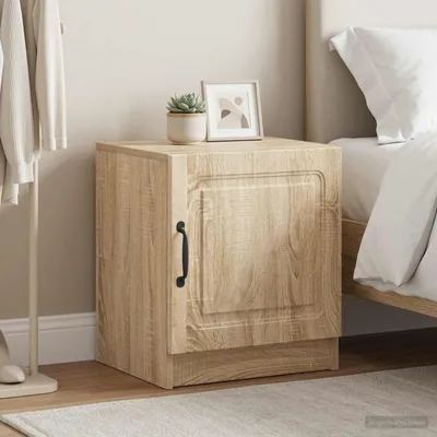 Immagine prodotto di vidaXL, comodino, 2 pezzi, effetto legno noce Sonoma, 43 x 34,5 x 47 cm, materiale: legno composito