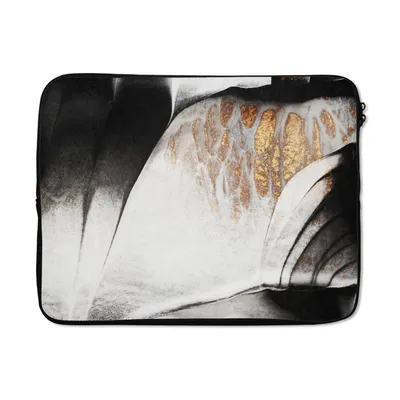 Produktbild von MuchoWow® Laptop Hülle 15 Zoll Gold - Abstrakt - Design Laptoptasche - Laptoptasche - Sleeve - Rundum-Schutz