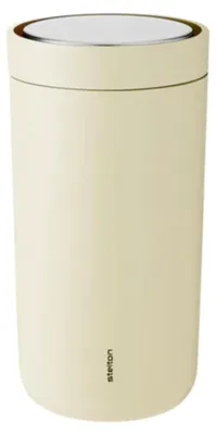Produktbild von Stelton Thermobecher To Go Click, Edelstahl, Kunststoff, Mellow Yellow, 200 ml, 675-46