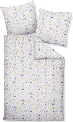 Produktbild von Janine Design Mako-Soft-Seersucker Bettwäsche-Garnitur TANGO 20131 Farbe multicolor Größe 155x200 + 80x80 cm