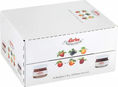 Produktbild von d’arbo Naturrein Konfitüre 60 St.