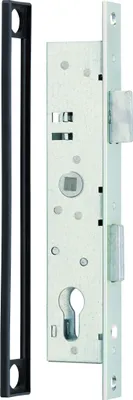 Produktbild von Rohrrahmenschloss,Dornm.25,vz,197x38