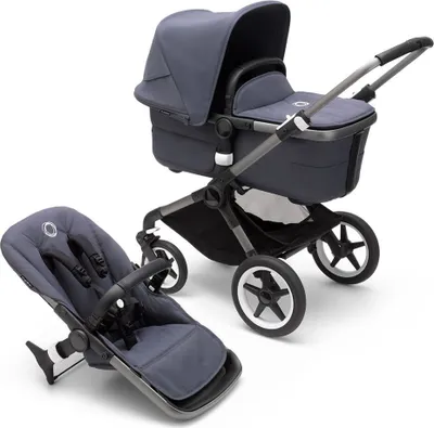 Produktbild von Bugaboo Fox 3 2 In 1 Kinderwagen Silber  Silber One Size