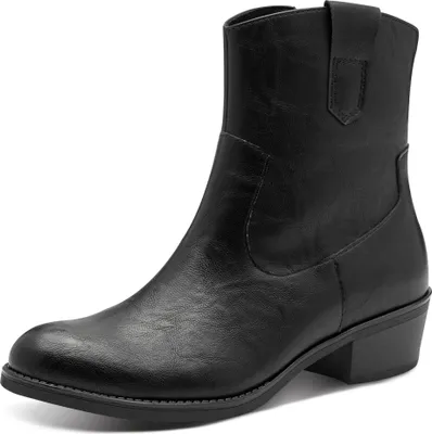 Produktbild von MARCO TOZZI Damen Boots mit Blockabsatz Cowboy, Schwarz (Black), 40 EU