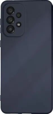 Productafbeelding van Jaym, Premium siliconen hoesje met microvezelvoering, voor de Samsung Galaxy A33 5G, blauw
