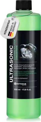 Produktbild von OCTOPUS Ultraschallreiniger Konzentrat, Spezialreinigungskonzentrat grün 500 ml