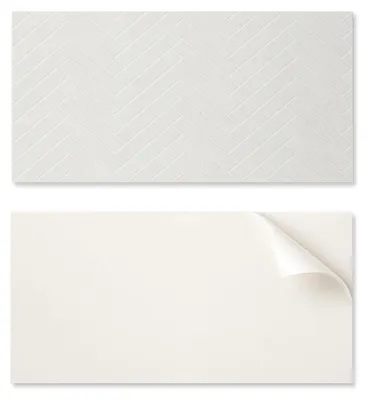Immagine prodotto di Pannello adesivo in vinile per pareti, con stampa, ideale per il soggiorno, dimensioni 120 x 60 cm, motivo a spina di pesce