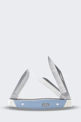 Produktbild von Faltmesser Buck Knives 301 Stockman, blau