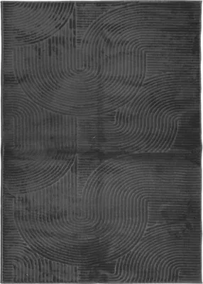 Produktbild von vidaXL Teppich IZA Kurzflor Skandi-Stil Anthrazit 200x280 cm