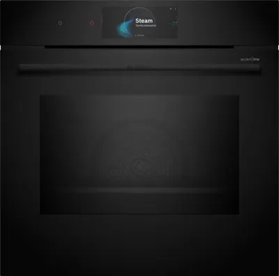Produktbild von Bosch, Serie 8, HSG958DD1, Einbau-Dampfbackofen, Schwarz, EEK: A+