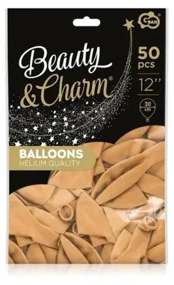 Imagen del producto de Globos pastel Balony Beauty&Charm, 30 cm, 50 unidades - Godan