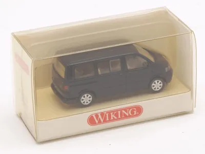 Produktbild von Wiking 2730234 Volkswagen VW Bus T5 California Schwarz 1:87 in
