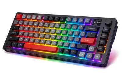Produktbild von GOLDSTERN-TECH Wireless-Tastatur (Wireless 75% Gaming-Tastatur mit RGB & Anti-Ghosting)