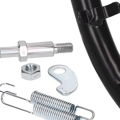 Obrázok produktu pre Bočný stojan Buzzetti čierny pre Piaggio Liberty 50, 125, 150 iGet